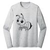 Sublimatable PosiCharge Long Sleeve Electric Heather Tee Thumbnail
