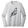 Sublimatable PosiCharge Long Sleeve Electric Heather Tee Thumbnail