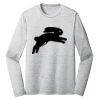 Sublimatable PosiCharge Long Sleeve Electric Heather Tee Thumbnail