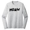Sublimatable PosiCharge Long Sleeve Electric Heather Tee Thumbnail