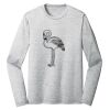 Sublimatable PosiCharge Long Sleeve Electric Heather Tee Thumbnail