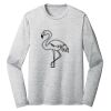 Sublimatable PosiCharge Long Sleeve Electric Heather Tee Thumbnail