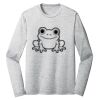 Sublimatable PosiCharge Long Sleeve Electric Heather Tee Thumbnail