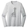 Sublimatable PosiCharge Long Sleeve Electric Heather Tee Thumbnail