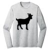 Sublimatable PosiCharge Long Sleeve Electric Heather Tee Thumbnail