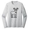 Sublimatable PosiCharge Long Sleeve Electric Heather Tee Thumbnail