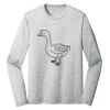 Sublimatable PosiCharge Long Sleeve Electric Heather Tee Thumbnail