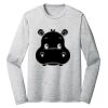 Sublimatable PosiCharge Long Sleeve Electric Heather Tee Thumbnail