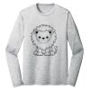 Sublimatable PosiCharge Long Sleeve Electric Heather Tee Thumbnail
