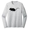 Sublimatable PosiCharge Long Sleeve Electric Heather Tee Thumbnail