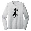 Sublimatable PosiCharge Long Sleeve Electric Heather Tee Thumbnail