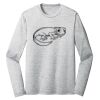Sublimatable PosiCharge Long Sleeve Electric Heather Tee Thumbnail