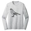 Sublimatable PosiCharge Long Sleeve Electric Heather Tee Thumbnail