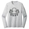 Sublimatable PosiCharge Long Sleeve Electric Heather Tee Thumbnail
