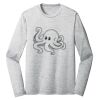 Sublimatable PosiCharge Long Sleeve Electric Heather Tee Thumbnail