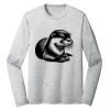 Sublimatable PosiCharge Long Sleeve Electric Heather Tee Thumbnail