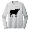 Sublimatable PosiCharge Long Sleeve Electric Heather Tee Thumbnail