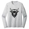 Sublimatable PosiCharge Long Sleeve Electric Heather Tee Thumbnail