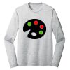 Sublimatable PosiCharge Long Sleeve Electric Heather Tee Thumbnail