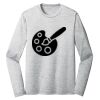 Sublimatable PosiCharge Long Sleeve Electric Heather Tee Thumbnail