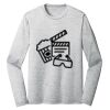 Sublimatable PosiCharge Long Sleeve Electric Heather Tee Thumbnail