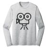 Sublimatable PosiCharge Long Sleeve Electric Heather Tee Thumbnail