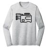 Sublimatable PosiCharge Long Sleeve Electric Heather Tee Thumbnail