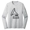 Sublimatable PosiCharge Long Sleeve Electric Heather Tee Thumbnail