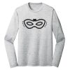 Sublimatable PosiCharge Long Sleeve Electric Heather Tee Thumbnail