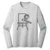 Sublimatable PosiCharge Long Sleeve Electric Heather Tee Thumbnail