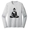 Sublimatable PosiCharge Long Sleeve Electric Heather Tee Thumbnail