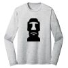 Sublimatable PosiCharge Long Sleeve Electric Heather Tee Thumbnail
