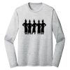 Sublimatable PosiCharge Long Sleeve Electric Heather Tee Thumbnail