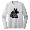 Sublimatable PosiCharge Long Sleeve Electric Heather Tee Thumbnail