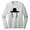 Sublimatable PosiCharge Long Sleeve Electric Heather Tee Thumbnail