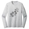 Sublimatable PosiCharge Long Sleeve Electric Heather Tee Thumbnail