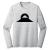 Sublimatable PosiCharge Long Sleeve Electric Heather Tee Thumbnail