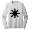Sublimatable PosiCharge Long Sleeve Electric Heather Tee Thumbnail