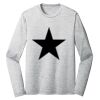 Sublimatable PosiCharge Long Sleeve Electric Heather Tee Thumbnail