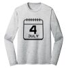 Sublimatable PosiCharge Long Sleeve Electric Heather Tee Thumbnail
