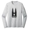 Sublimatable PosiCharge Long Sleeve Electric Heather Tee Thumbnail