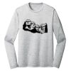 Sublimatable PosiCharge Long Sleeve Electric Heather Tee Thumbnail