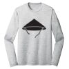 Sublimatable PosiCharge Long Sleeve Electric Heather Tee Thumbnail