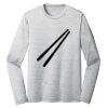 Sublimatable PosiCharge Long Sleeve Electric Heather Tee Thumbnail
