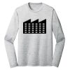 Sublimatable PosiCharge Long Sleeve Electric Heather Tee Thumbnail