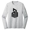 Sublimatable PosiCharge Long Sleeve Electric Heather Tee Thumbnail