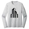 Sublimatable PosiCharge Long Sleeve Electric Heather Tee Thumbnail