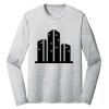 Sublimatable PosiCharge Long Sleeve Electric Heather Tee Thumbnail