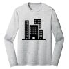 Sublimatable PosiCharge Long Sleeve Electric Heather Tee Thumbnail