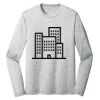 Sublimatable PosiCharge Long Sleeve Electric Heather Tee Thumbnail